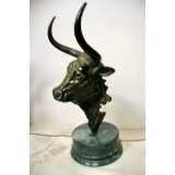 y13914-銅雕系列-銅雕動物-牛頭*